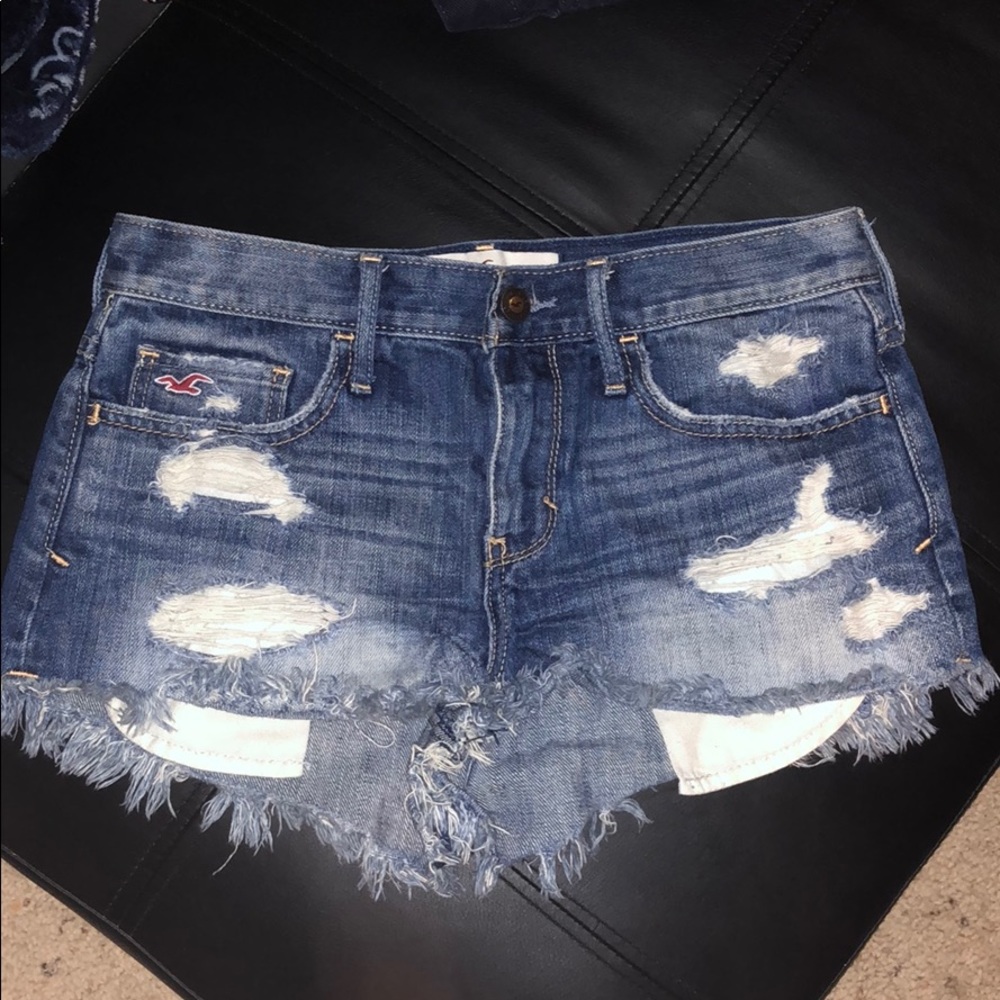 Distressed Hollister Shorts!